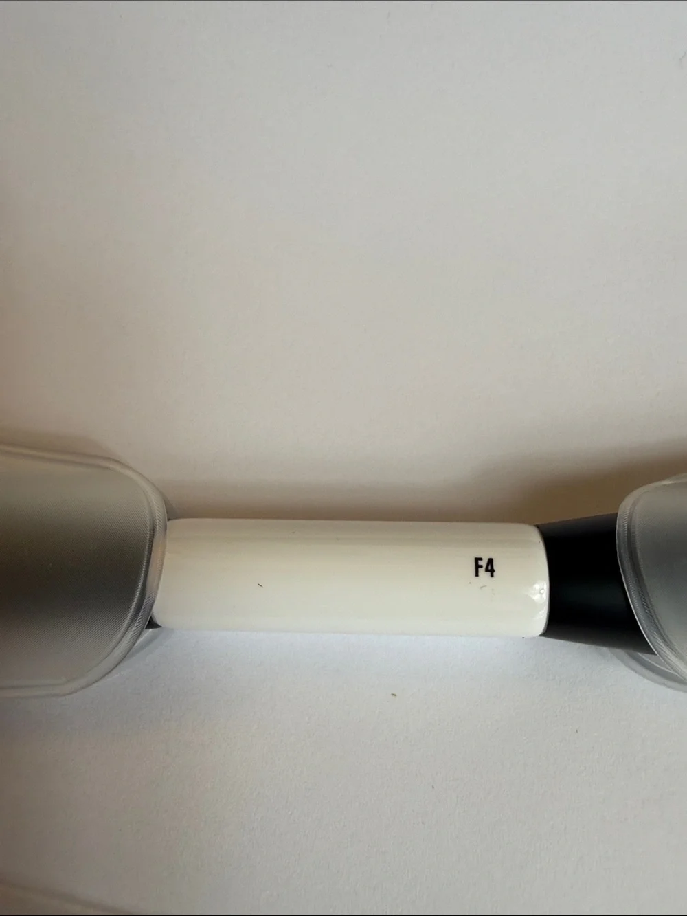 Make By Mario Dual-Ended Makeup Brush - White & Black F4